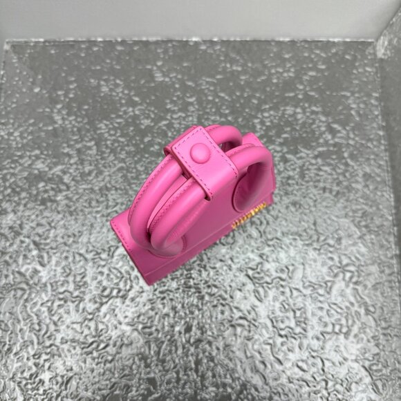 Jacquemus Pink Coiled handbag Le Chiquito Noeud - Picture 11 of 11